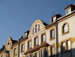 Giebel mit Ornamenten